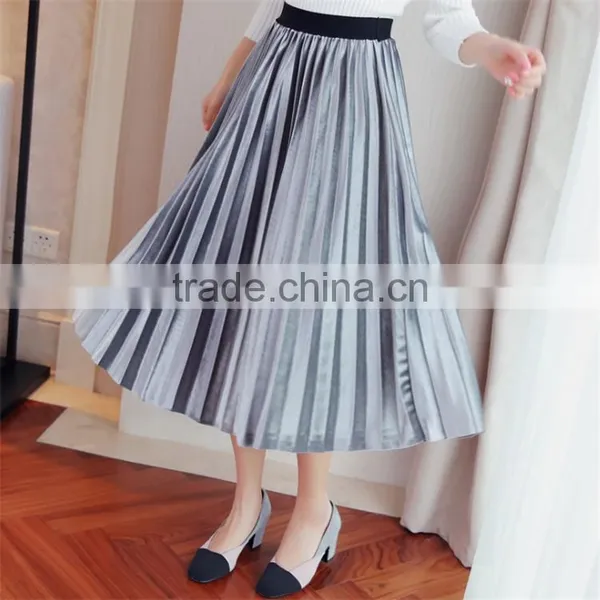 New Hot Style Women's Dress Lady Skirts Velvet Skirts photo-3