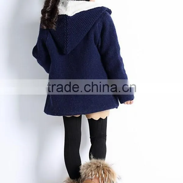 2015 New Fashion Models For Kids Hooded Cardigan Sweaters photo-3