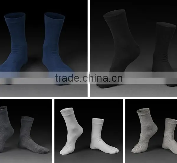 Zm40616b New Model Pure Color Men Cotton Stocking Man Fancy Business Socks photo-6