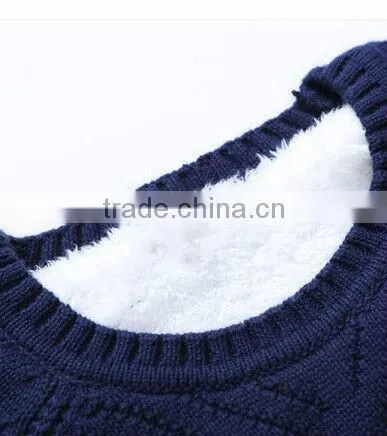Long Sleeved Color-blocking Pullovers for Men photo-2