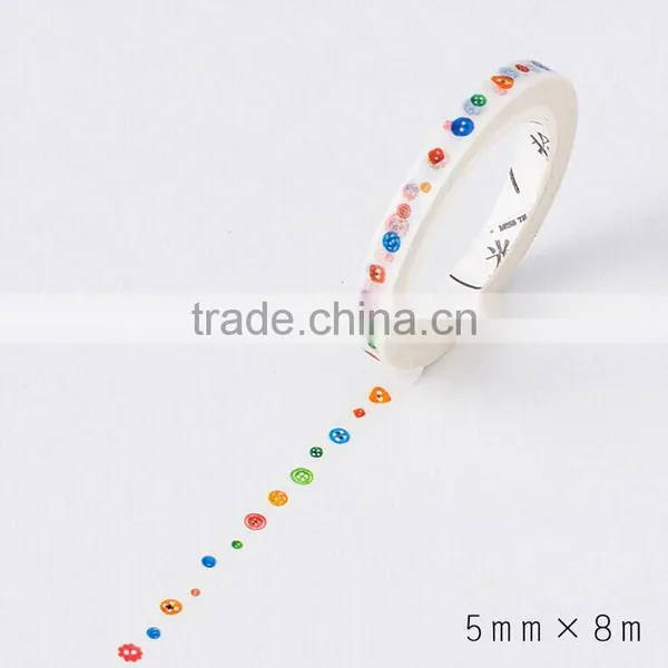5mm*8m Decoration Washi Paper Customized Adhesive Paper Planner Accessories photo-6