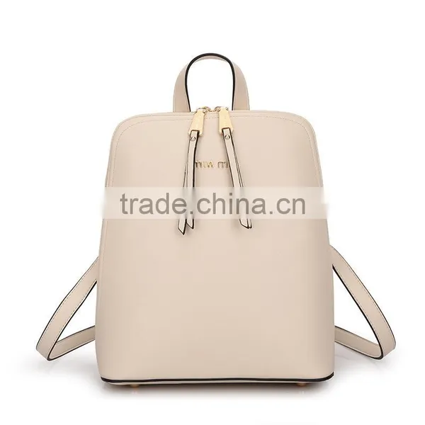 2016 New Design Early Ladies Leather Backbag photo-2