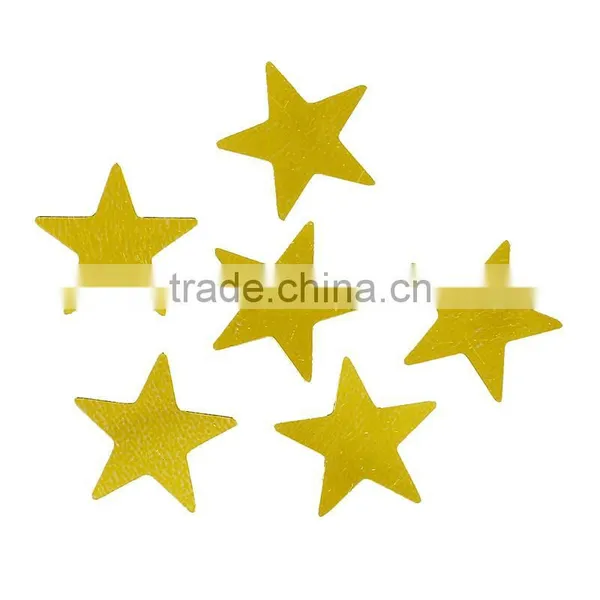 PVC Confetti Party Decoration Pentagram Star Golden photo-3