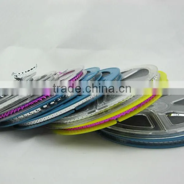 Sequins String in Roll CD Sequin Roll Embroidery Sequins Roll photo-4