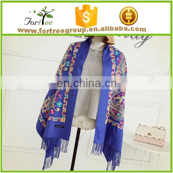 Custom Head Scarf, Embroidery Muslim Scarf