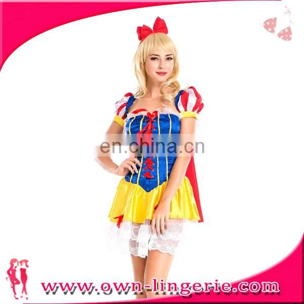 Women Cosplay Costume ,Skirt,Bowknot Headband Hot photo-4