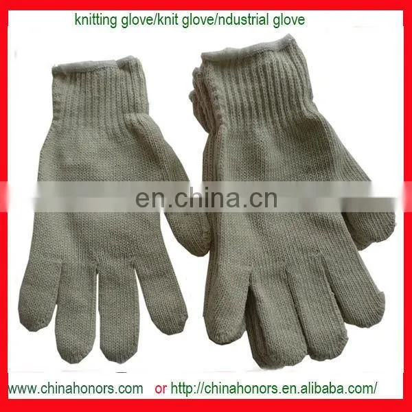 Western Safety Gloves Safety Working Gloves/string Knit Work Gloves photo-2