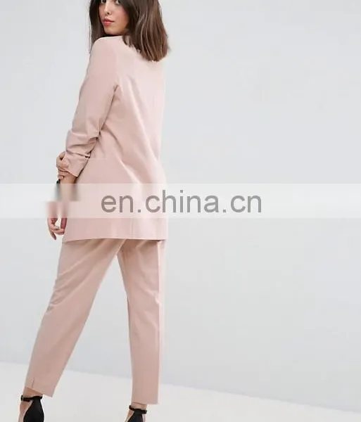 Wholesale Classic Solid Color Women Elegant Work Suits Loose Business Pant Suits For Ladies Multicolor For Choice photo-3