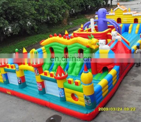 Kids PVC Giant Inflatable Amusement Park Playgrounds for Outdoor Games photo-2