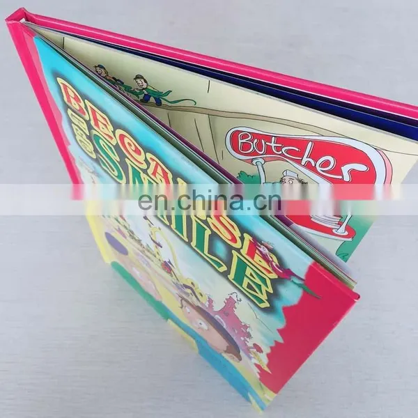Cheap Children's Education Thick Hardcover Book Coloring Printing Hardcover Story Book photo-4