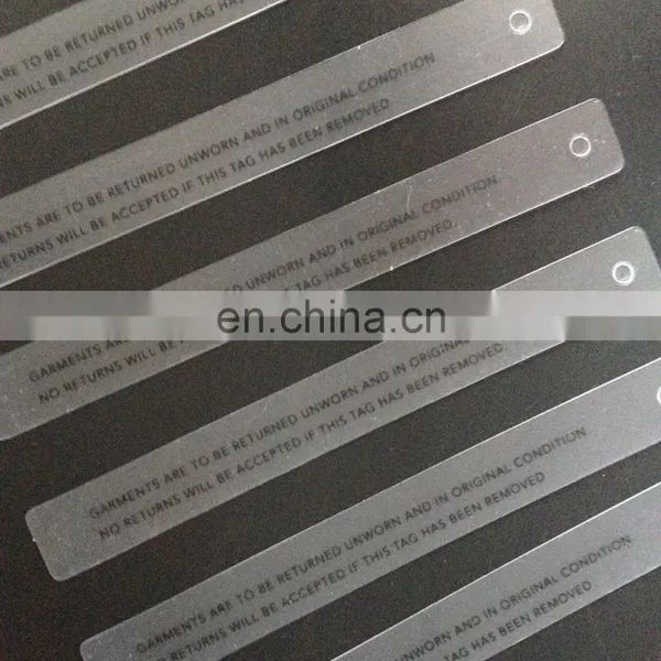 Hang Tag Pvc Transparent Hang Tag photo-3