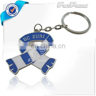 Metal Personalized Design Your Own Enamel Keychain With Letter photo-2