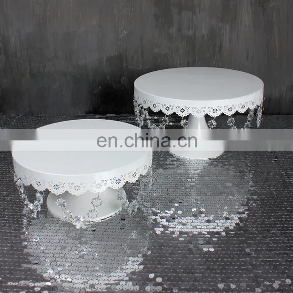 Custom Design Plexiglass Acrylic Plastic Pendant, Wrought Iron Cake Stand photo-5