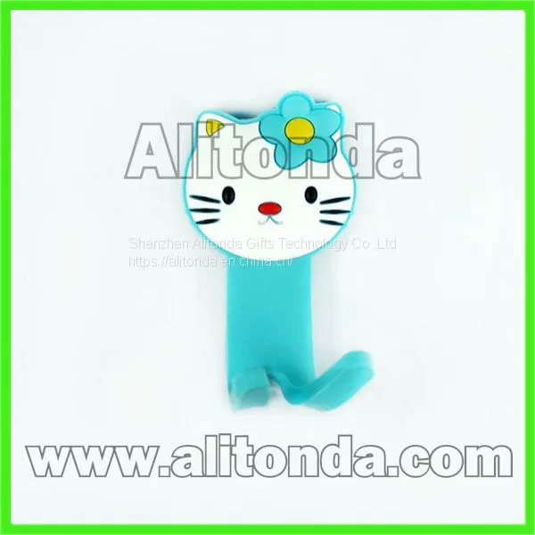 Custom Magnetic Bend Cartoon Animal Cat Dog Hook for Home photo-2
