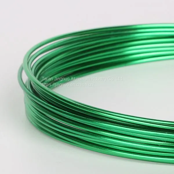 2018 DIY FASHION Colored 2.0mm Aluminum Round Wire Craft Color Aluminum Wire photo-3