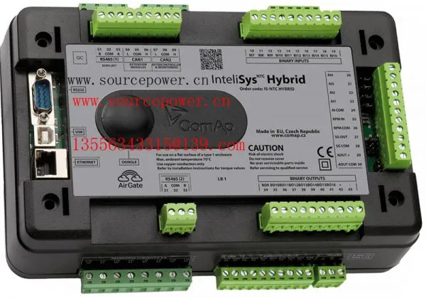 ComAp InteliSys Gas IS2GASXXBAB Controller for Gas Gen-set Application photo-4