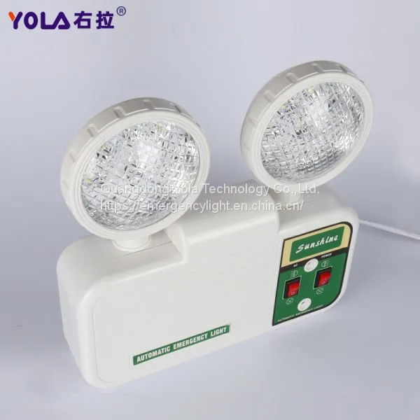 Twin Spots Fire Emergency Light Rechargeable Emergency Light photo-3
