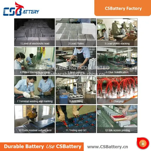 Csbattery 12V105ah Maintenance Free AGM Battery for Electric-Forklift-Truck/Engine/Telecom-Control-Equipments photo-4