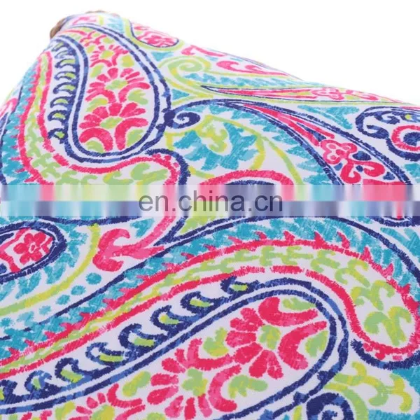 China Factory Paisley Printed Square Outdoor Pillow Decoration photo-5