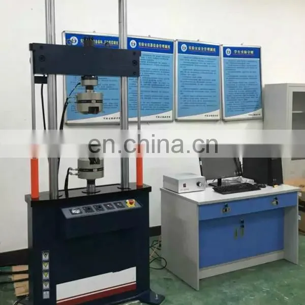 Electro-hydraulic Servo Dynamic and Static Mechanical Fatigue Testing Machine Fatigue Tester photo-3