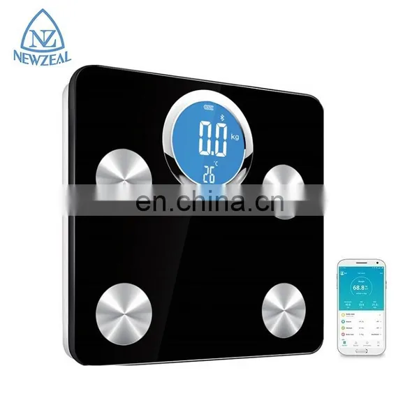 Blue Tooth Digital 100Kg 150Kg Electronic Weighing Camry Bathroom Weigh Scale With Blue Backlight photo-2