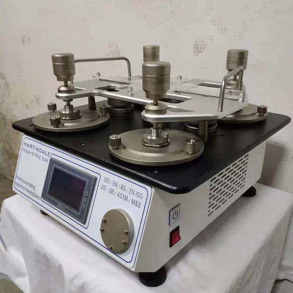 Martindale Abrasion & Pilling Tester -- Testing Heads: 4 / 6 / 8