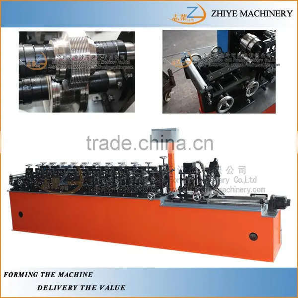 Stud Steel Light Keel Frame Roll Forming Machine/Track Cutting V Profile Steel Stud Cold Forming Machine photo-2