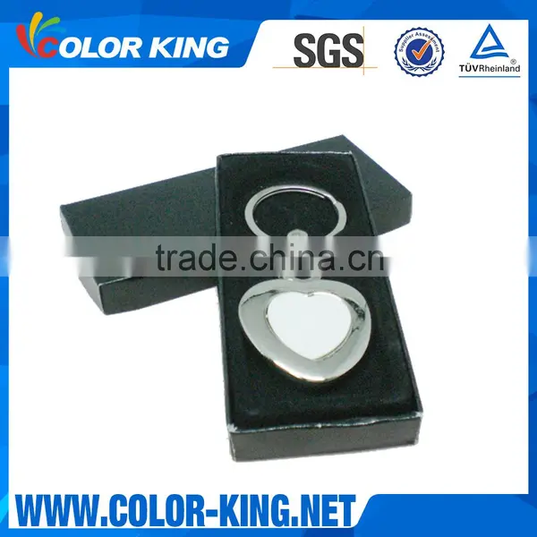 Colorking Heart Shape Sublimation Metal Key Fastener Sublimation Blanks photo-2