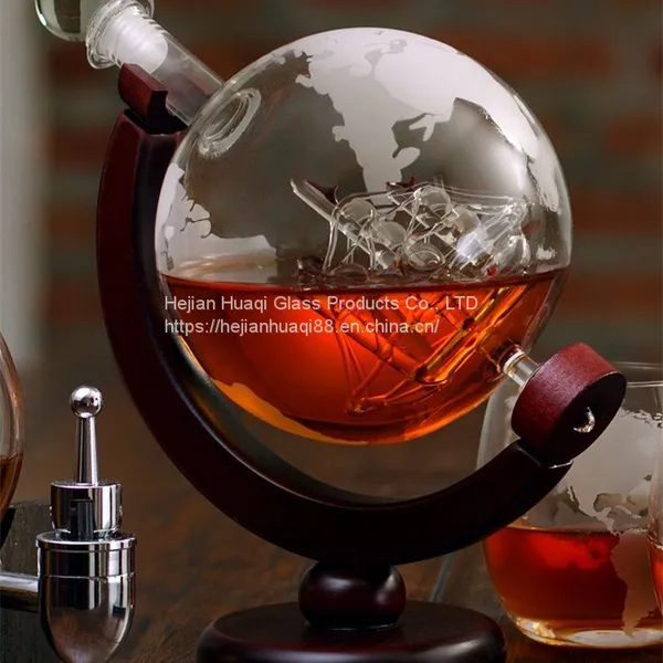 China - Made Shaped Glass Craft Decanter Without Lead and Mercury Safety and Health photo-2