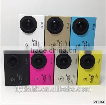 2.0" LCD WIFI Full HD 1080P SJ7000 Diving 30M Waterproof Action Sports Camera photo-2