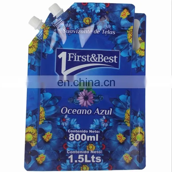 High Quality Customized Reusable Ziplock Doypack Juice Packaging Spout Pouch photo-5