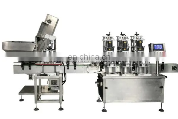 Automatic Alcohol Hand Sanitizer Gel Liquid Filling Machine For Chemical Industry With Capping Labeling Machine photo-5