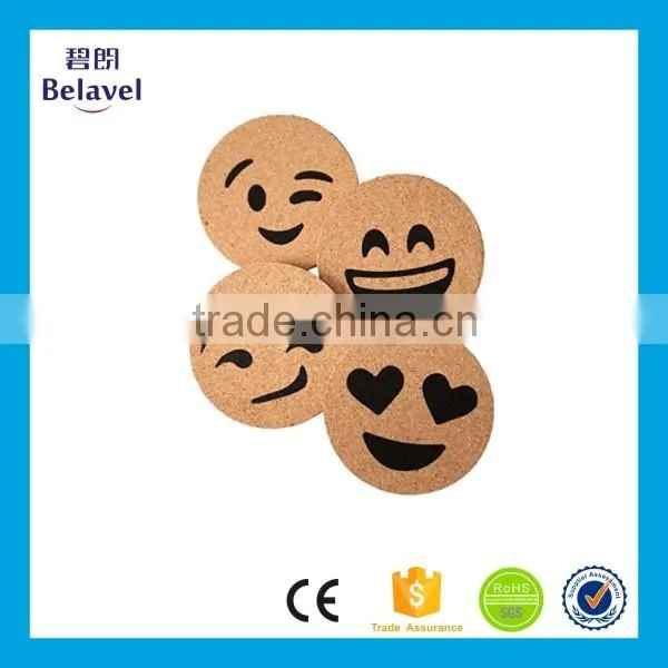 Promotional Logo Printed Cup Wooden Custom Cork Coaster Supplier's Choice photo-6