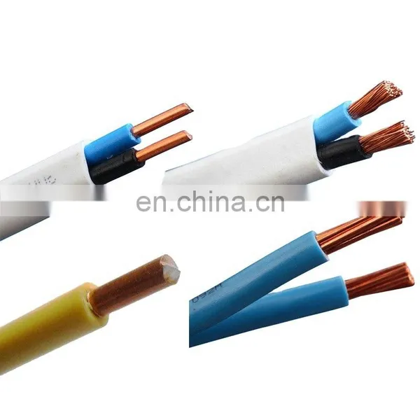 RVV Electrical Cable Wire 2 Cores 0.5 mm Flexible 2x0.75 Pvc Cable Flexible Flat Flexible Cables photo-3