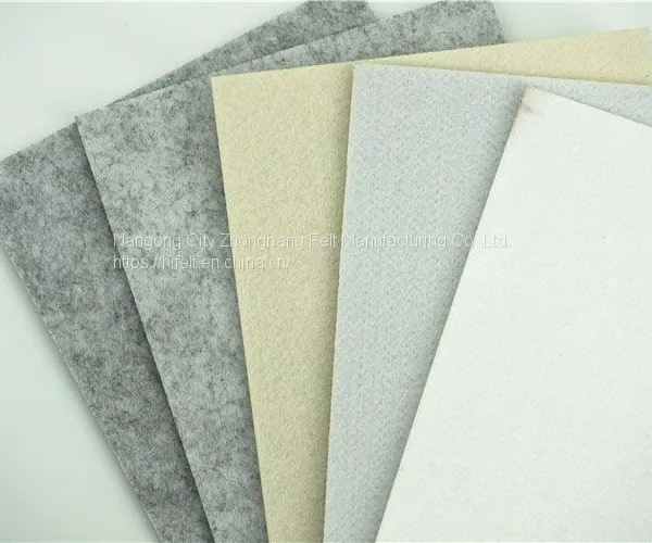 Factory Wholesale Custom Eco Friendly Polyester Mixed Nonwoven Fabric Needle Punched Felt Supplier photo-4