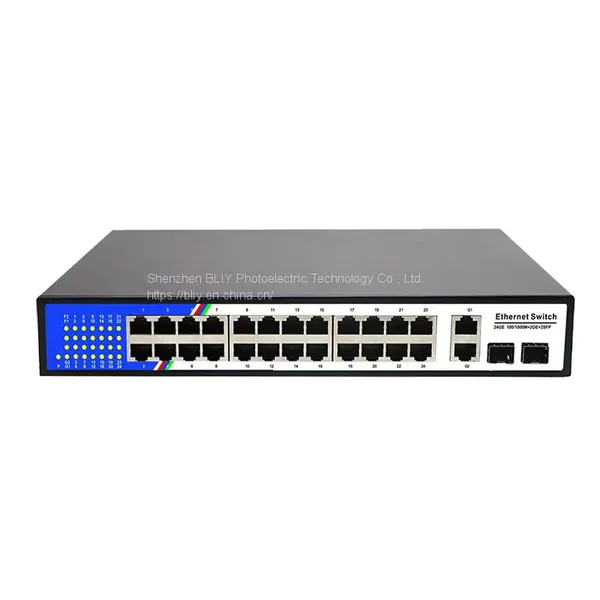 24 Poe Ports Network Switch 1000Mpbs Transmission Poe Switch photo-3