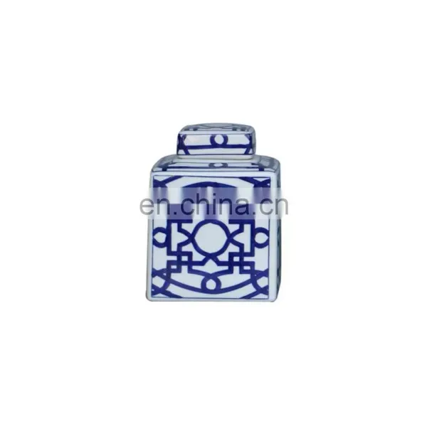 Jing De Zhen White Pattern Ceramic Decoration Home Vase Ceramic Ornaments Home Decor