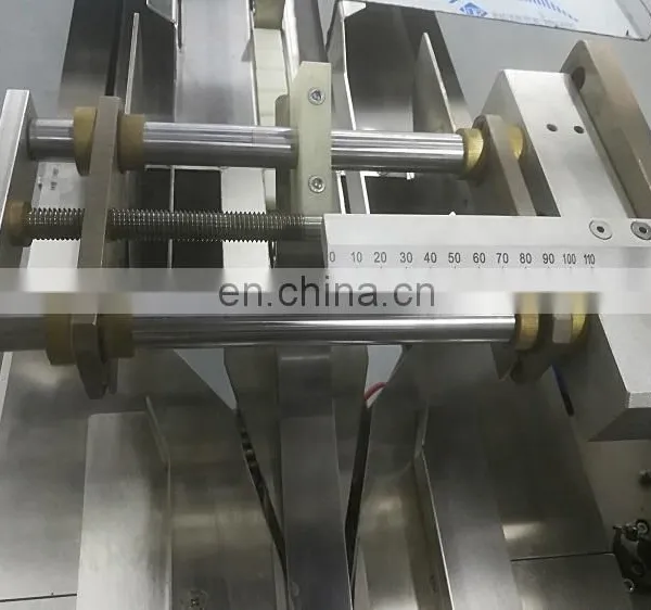 Manufacturer Full Servo Drive Dumpling Flow Wrapper Machine for Food Packing Machine China Bag Making Hot Sealer Reciprocating photo-2