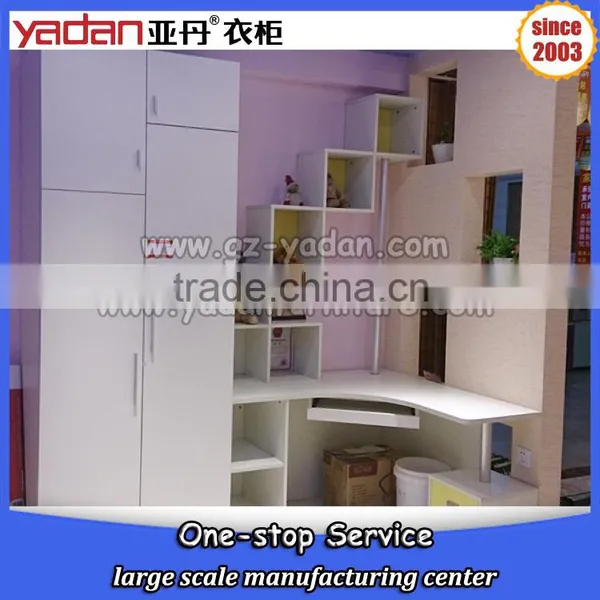 Designs of Bookcase With Study Table Mdf Customer Tailor-made K/D Furniture photo-2