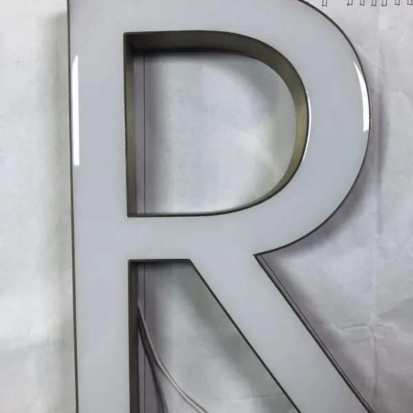 Epoxy Resin Electronic Signs Frontlit Shop Signage Advertising Letters photo-4