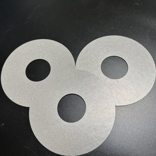 10 Micron Porous Titanium Disc Filter Element For Gaseous Service photo-3