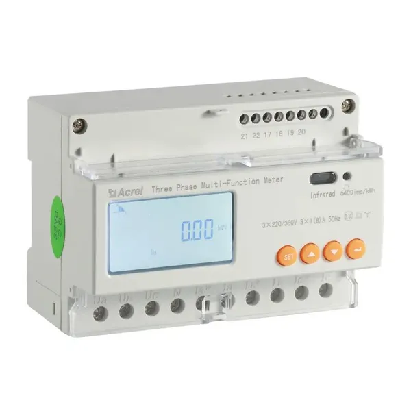 ADL3000E 45 65Hz Three-Phase AC Energy Meter 35mm Din Rail Power Quality Analyzer Class 0.5 For Building Factory EV Charger photo-5