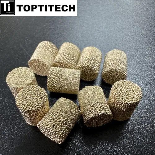 Sintered Porous Copper Filter for Gas Vent in Vacuum Mold photo-3