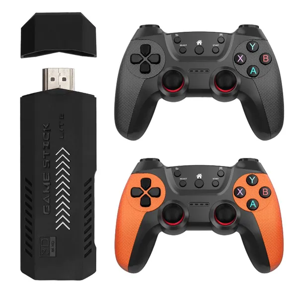 X2 Ultra Game Stick 4k Ретро-игровые консоли для семейного телевизора Видеоигровые консоли классические
