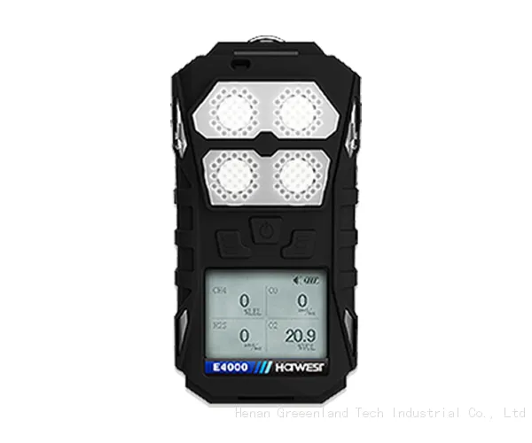 E4000 4-Gas Detector With Gas Detector Alarm