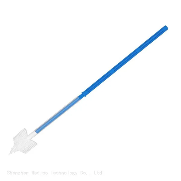 Soft Broom Head Disposable Sterile Cervical Brush for Cervical Smear Test photo-3