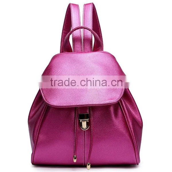 New Design Female Bag pu Backpack Fashion Lady Backpack photo-5