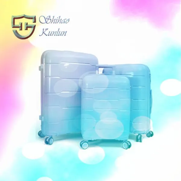 Large Capacity 4-Wheel Spinner Suitcase Luggage Set Lightweight 360 Degree Wheels Unisex Vintage Travel Luggage Set-3 Pieces photo-3