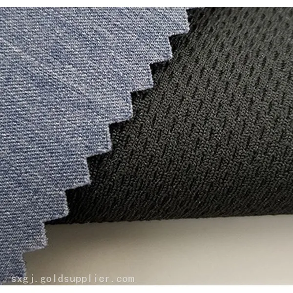 Breathable Knitted Bonded Bird Eye Mesh Fabric photo-4