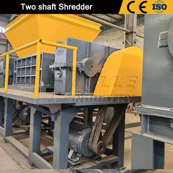 Heavy-Duty Car Body Dual-Shaft Shredding Equipment | Refrigerator Dual-Shaft Shredder photo-5